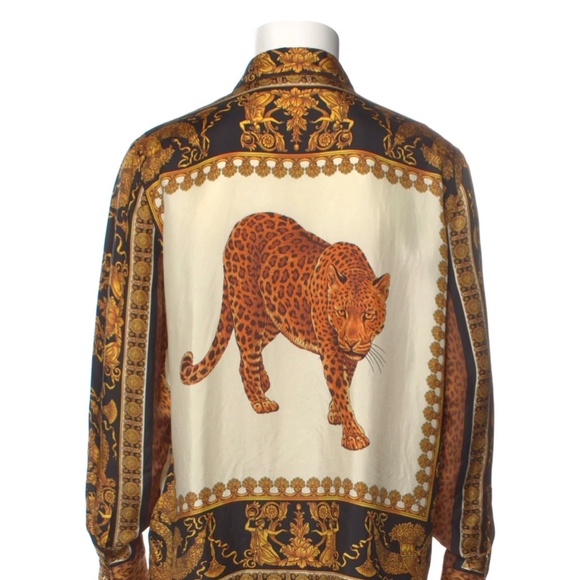 Versace silk printed shirt - Picture 3 of 3